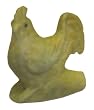 Rooster whistle - hand carved from stone (6 pieces)