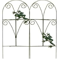 Panacea Products Corp-Import 24X8grn Frog Fold Fence 89 Garden Fencing