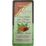 Chocolate soap! Nesti Dante, Florence, Italy. 200 gr each (7 oz), Mint