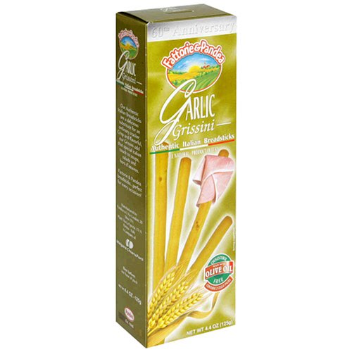 F & P Breadsticks, Garlic, 4.4-Ounce Boxes (Pack of 12) by F&P