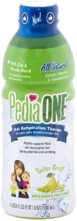 PediaOne White Grape & Pear 3 pack