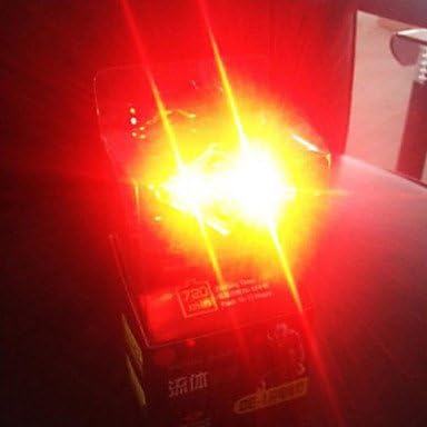 RayShop - FJQXZ USB Rainproof Red Tail Warning Safety Light