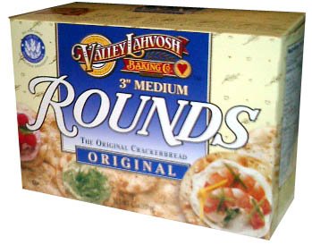 Valley Lahvosh Rounds, 3 inch, 4.5oz by Gourmet Breads