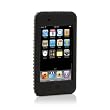 Griffin Technology (8207-NSLBGY) FlexGrip Silicone Case for iPod Nano 3G, Black/Gray