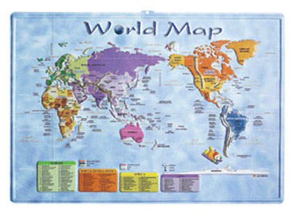 Childrens Toyshop  Toys : 3-D World Map
