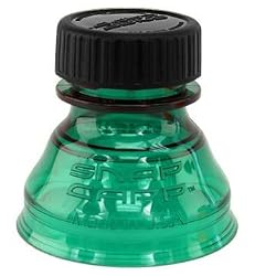 Single (1) Green - Snap Capps - Reclosable Can Tops (Turns Almost Any Can into a Bottle!) Save Money Buy Cans over Bottles! Snap Capp - NO MORE Flat Drinks