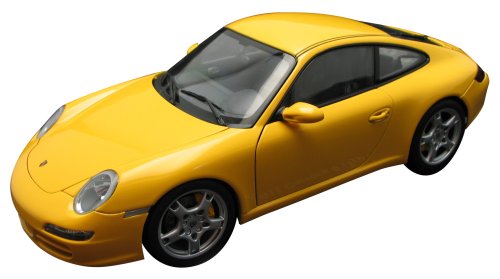 【Amazonの商品情報へ】1/18 ストリートシリーズ ポルシェ 911(997) カレラ S (イエロー)