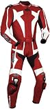 Motorcycle Leather suit MBW SNIPER red two-piece perforated...