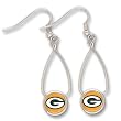 Green Bay Packers French Loop Earrings