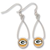 Green Bay Packers French Loop Earrings