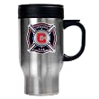 Chicago Fire Soccer 16oz Stainless Steel Travel Mug - Primary Team Logo MAJOR-LEAGUE-SOCCER Soccer