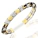 18 Kt Yellow Gold Diamond Flexible Cuff Bracelet
