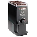 BUNN BCG-B Professional Quality Home Coffee Grinder, Black