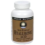 Source Naturals Skin Eternal Hyaluronic Acid, 50 mg, Tablets , 120 tablets