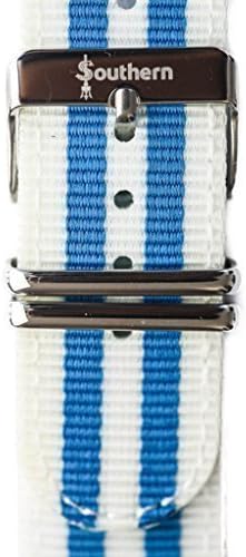 Nylon Watch Band for LG, ASUS, Samsung, Pebble Classic & Time, Moto 360 (V2 46mm), Tag Heuer, Fossil Q