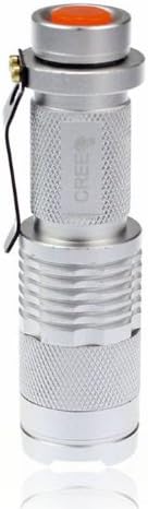 Flashlight Torch Waterproof 300lumen 7w Mini Ultrafire Cree Q5 LED Zoomable Flashlight Torch Lamps Light Sl Tactical Flashlight