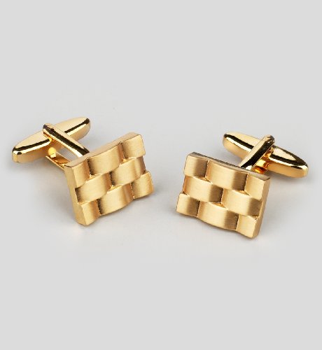 Basket Weave Cufflinks