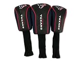 Houston Texans 3 Pack Mesh Longneck Headcover Set