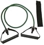 SPRI ES500R Xertube Resistance Band with Door Attachment and Exercise Charts (Green, Light)