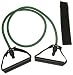 SPRI ES500R Xertube Resistance Band with Door Attachment and Exercise Charts (Green, Light)
