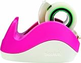 Produkt-Bild: Scotch Tischabroller inklusiv 1 Rolle Scotch Magic Klebeband, 19 mm x 15 m, pink