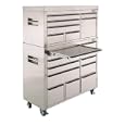 Garage Toys Tool Box - Brushed Stainless Steel (48