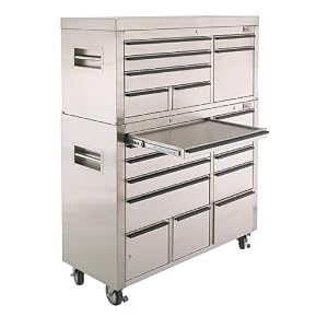 Garage Toys Tool Box - Brushed Stainless Steel (48") by Garage Toys