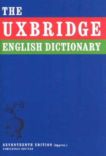 Childrens Toyshop  Books : Uxbridge English Dictionary (I'm Sorry I Haven't a Clue)