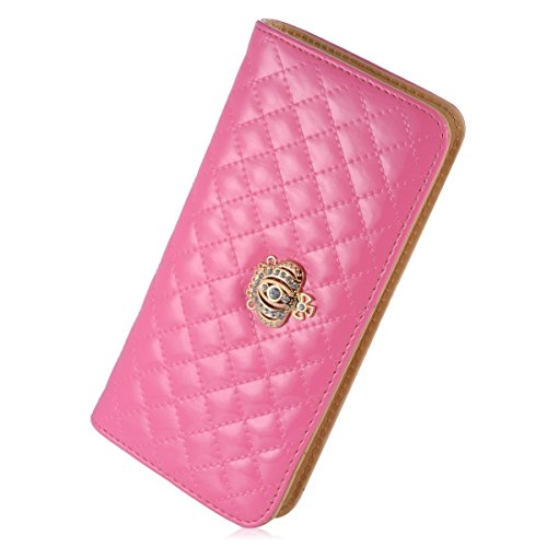 Leiwo Women' Lady Leather Purse Credit Card Clutch Holder Wallet
