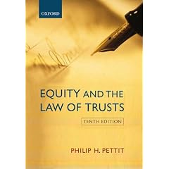 Equity and the Law of Trusts
