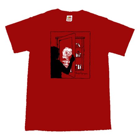 Cover image : THE FALL OF TROY - Medicine Cabinet - Red T-shirt