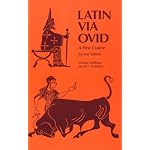 Latin Via Ovid: A First Course Second Edition book cover