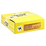Ruths Hemp Foods HempPower Bars, Peanut Butter Banana, 12-Count Box