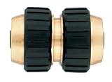 Orbit Lawn & Garden 5/8-Inch  Repair Brass Heavy Duty Hose Mender #58372