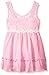 Limited Too Girls' Daisy Chain Crinkle Lurex Gauze Sundress