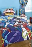 POWER RANGERS 3 RANGERS BLUE SINGLE DUVET SET NEW