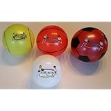 Set of 4 SPORTS BALLS for children (Le Petit Sports Inflatable balls)