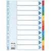Esselte Register A4 160g/qm Karton 10-teilig