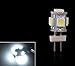 LEDKINGDOMUS 20 X G4 5 SMD 5050 LED Pure White RV Marine Boat Camper Light Bulb Lamp DC 12V