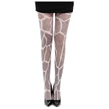 Pamela Mann Furry Giraffe Print Tights'