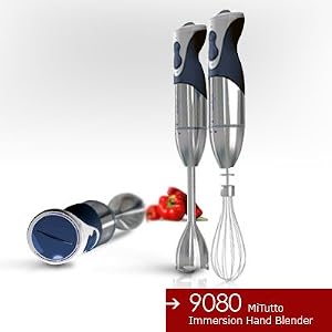 Miallegro 9080 MiTutto 450 Watt, Immersion Hand Blender, Stainless Steel w ... by Miallegro