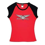 OCC Orange County Choppers - Silver Wing - Ladies Capsleeve T-Shirt