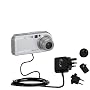 International Wall / AC Charger for the Sony Cyber-shot DSC-P200 - Gomadic Brand w/ TipExchange Technology