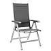 Kettler Basic Plus Klappsessel silber/anthrazit, Gestell silber, Textilene anthrazit
