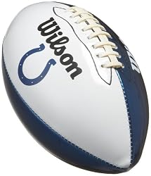 Wilson NFL Team Logo Football (Indianapolis Colts)