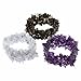 5 Strand Stretch Chip Bracelet - Set of 3 - Smokey title=