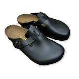 BIRKENSTOCK (ビルケンシュトック) BOSTON ボストン BLACK LEATHER 38