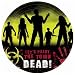 Beware Zombies Halloween Dessert Plates (18) Party Supplies