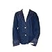 Denim & Co. Denim Blazer w/Ribbon and Stitch Details