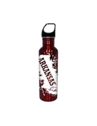 Sports: Arkansas Razorbacks Stainless Steel Water Bottle - Hunter Mfg. LLP